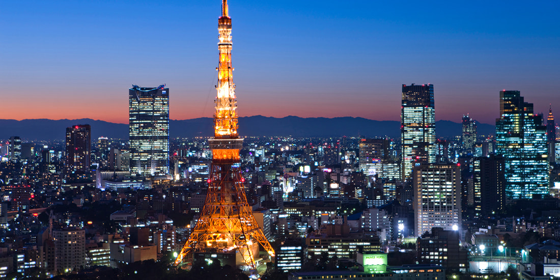 夜の東京スカイツリー